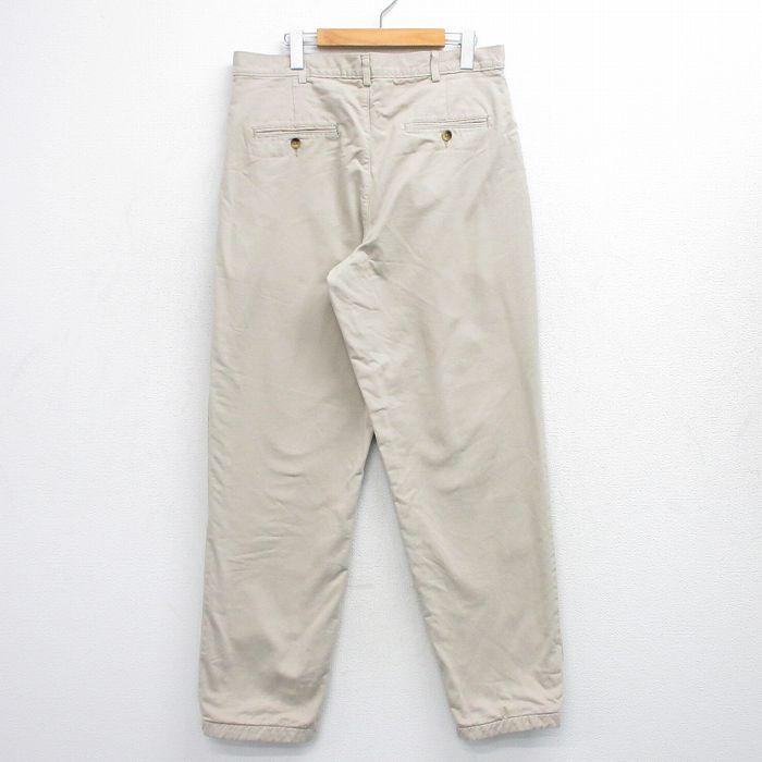 L.L.Bean（エルエルビーン） W34/古着 LLBEAN パンツ メンズ 90s