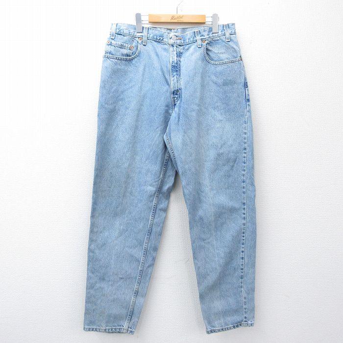 古着 リーバイス Levis 560 ジーンズ メンズ 00年代 00s テーパード コットン 紺 ネイビー デニム W36 中古 ボトムス ジーパン 中古 古着 Levi's（リーバイス） W36/古着 Levis 560 ジーンズ メンズ 00s
