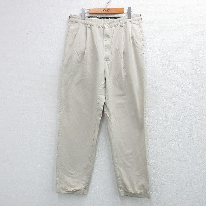 W33/古着 ラルフローレン ブランド チノ パンツ チノパン メンズ 90