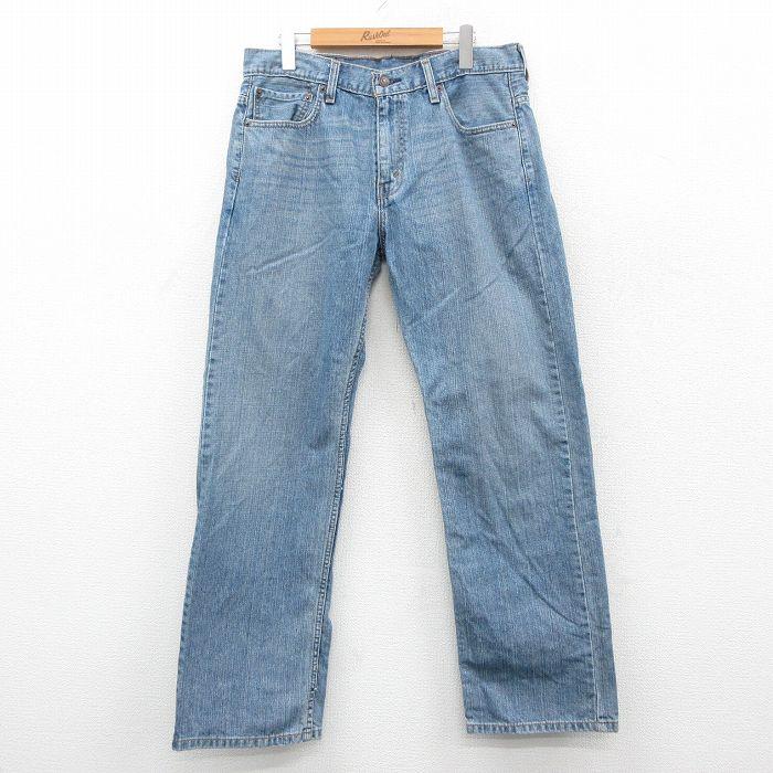 Levi's（リーバイス） W32/古着 Levis 569 ジーンズ メンズ ヒゲ