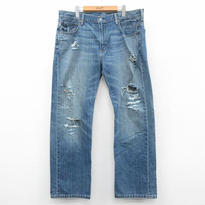 Levi's（リーバイス） W37/古着 Levis 569 ジーンズ メンズ ヒゲ
