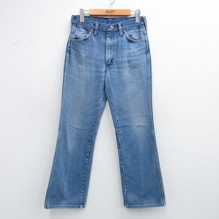 Wrangler（ラングラー） W30/古着 ジーンズ メンズ 80年代 80s ヒゲ