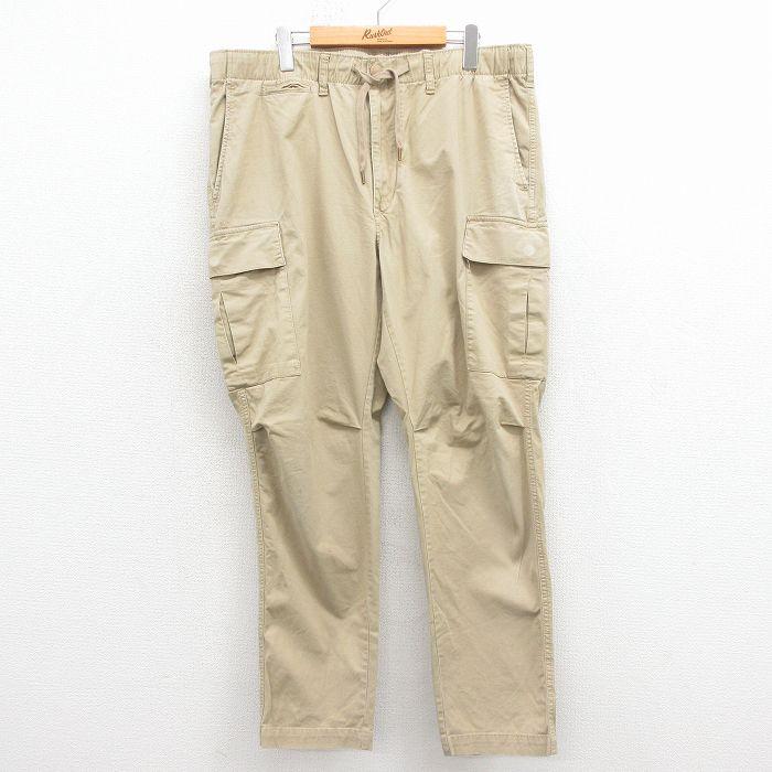 W38/古着 ラルフローレン ブランド カーゴ パンツ メンズ ワンポイント