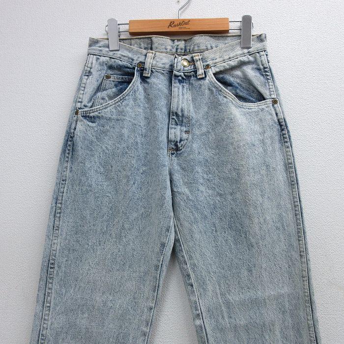 USA製】Wrangler 80s 90s ケミカルウォッシュ デニム 黒 USA製