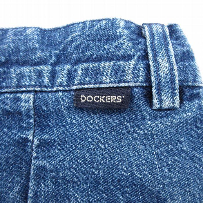 DOCKERS（ドッカーズ） W34/古着 ジーンズ メンズ コットン 紺 デニム