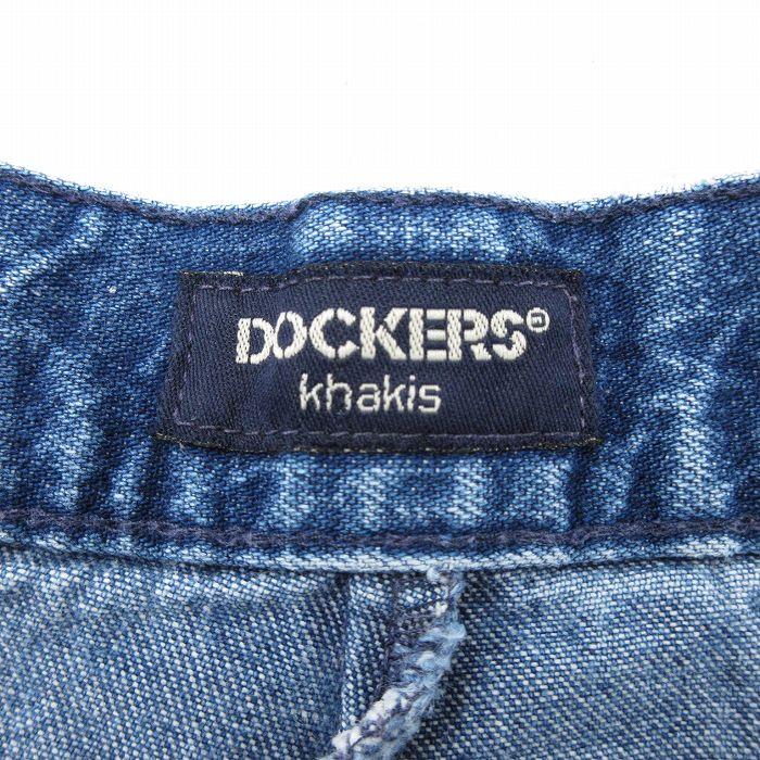 DOCKERS（ドッカーズ） W34/古着 ジーンズ メンズ コットン 紺 デニム