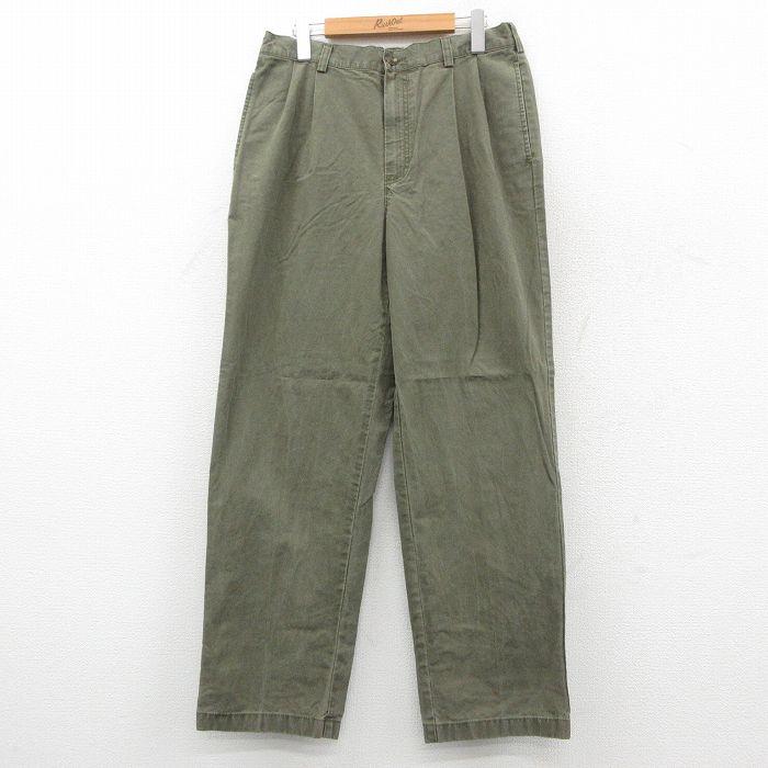 L.L.Bean（エルエルビーン） W33/古着 パンツ メンズ 00年代 00s 