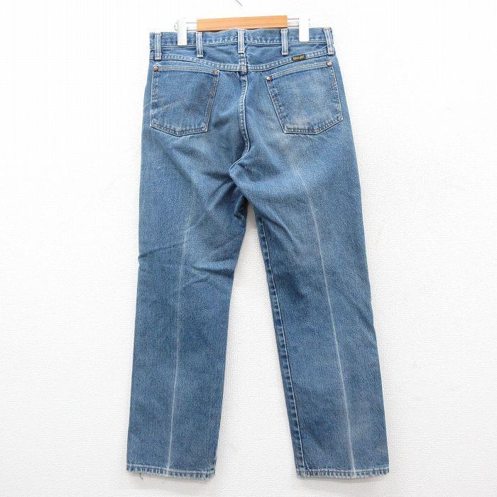 Wrangler（ラングラー） W32/古着 ジーンズ メンズ 80年代 80s ヒゲ