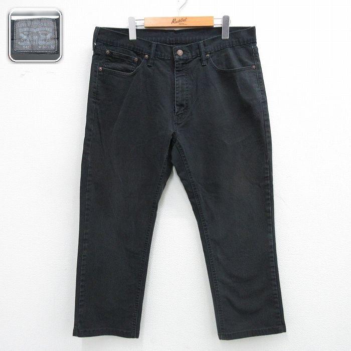 Levi's（リーバイス） W36/古着 Levis 541 ジーンズ メンズ 黒 デニム