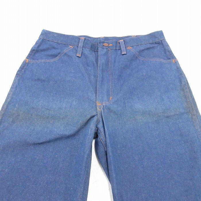 【USA製】80s Wrangler デニムパンツ W33L29.5 濃紺 極上 Wrangler（ラングラー） W33/古着 ジーンズ メンズ 80年代 80s USA製