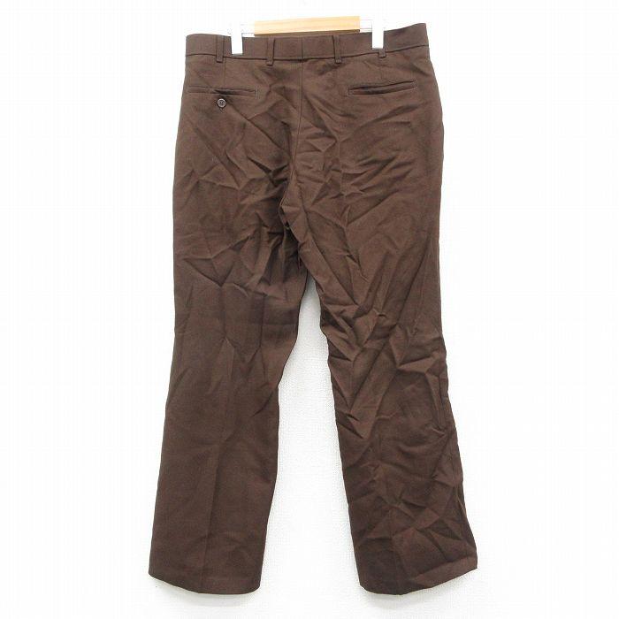 W36/古着 リーバイス Levis アクション スラックス パンツ メンズ 80年代 80s タロン こげ茶 spe 26feb07_2