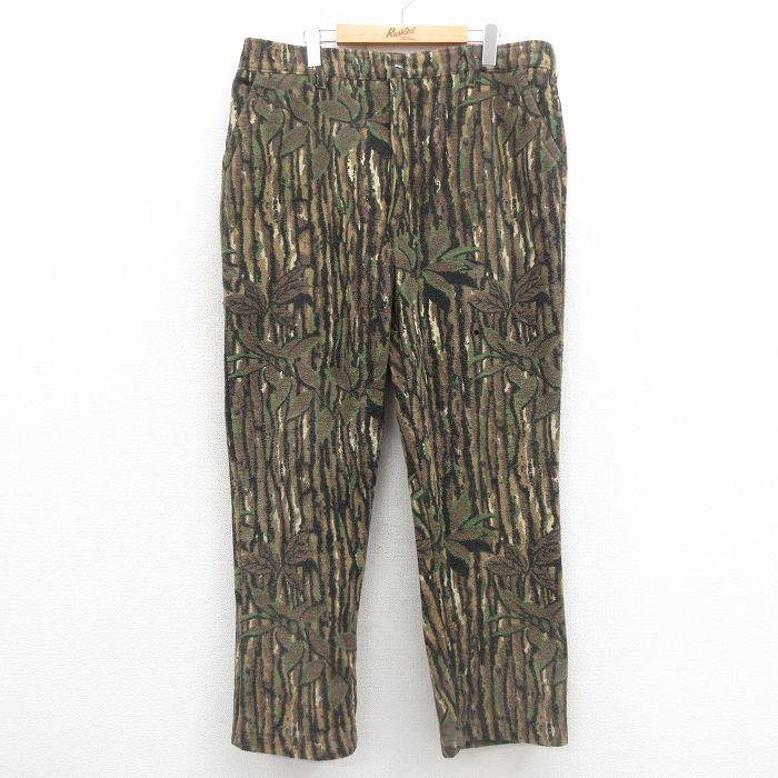 W38/古着 SAFTBAK ハンティング パンツ メンズ 90年代 90s リアル