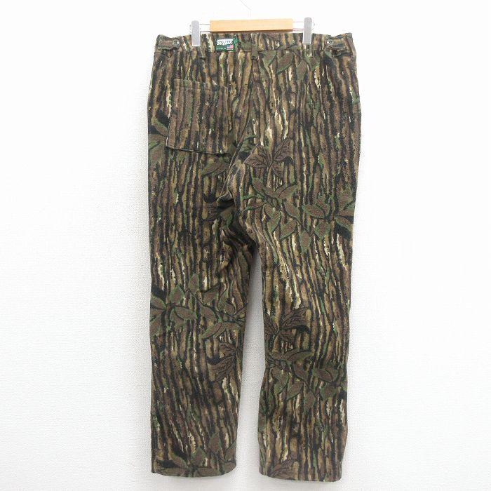 W38/古着 SAFTBAK ハンティング パンツ メンズ 90年代 90s リアル