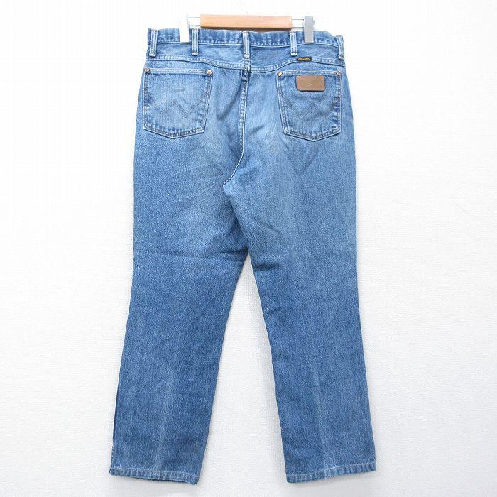 Wrangler（ラングラー） W35/古着 ジーンズ メンズ 80年代 80s ヒゲ