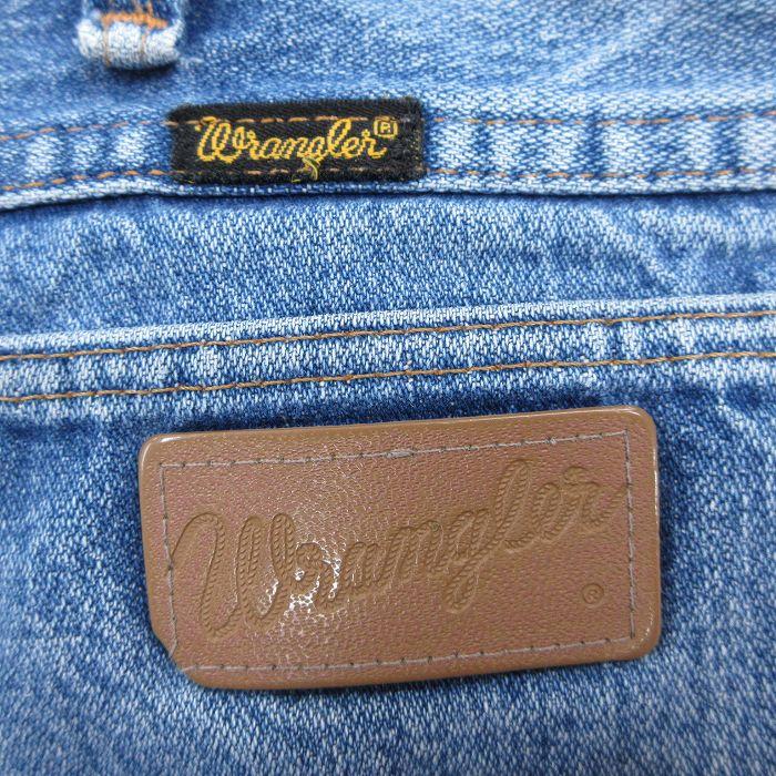 Wrangler（ラングラー） W35/古着 ジーンズ メンズ 80年代 80s ヒゲ