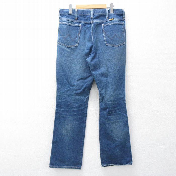 Wrangler（ラングラー） W33/古着 ジーンズ メンズ 90年代 90s ヒゲ