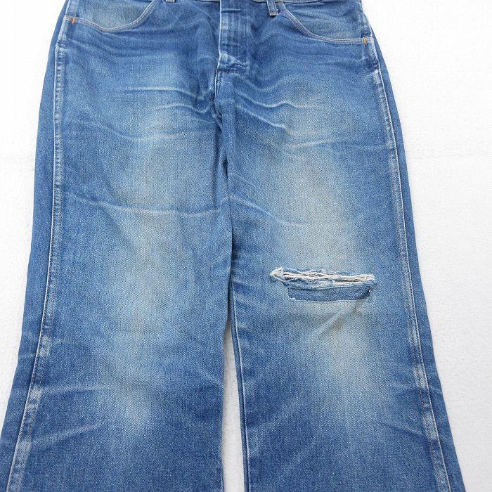Wrangler（ラングラー） W33/古着 ジーンズ メンズ 90年代 90s ヒゲ