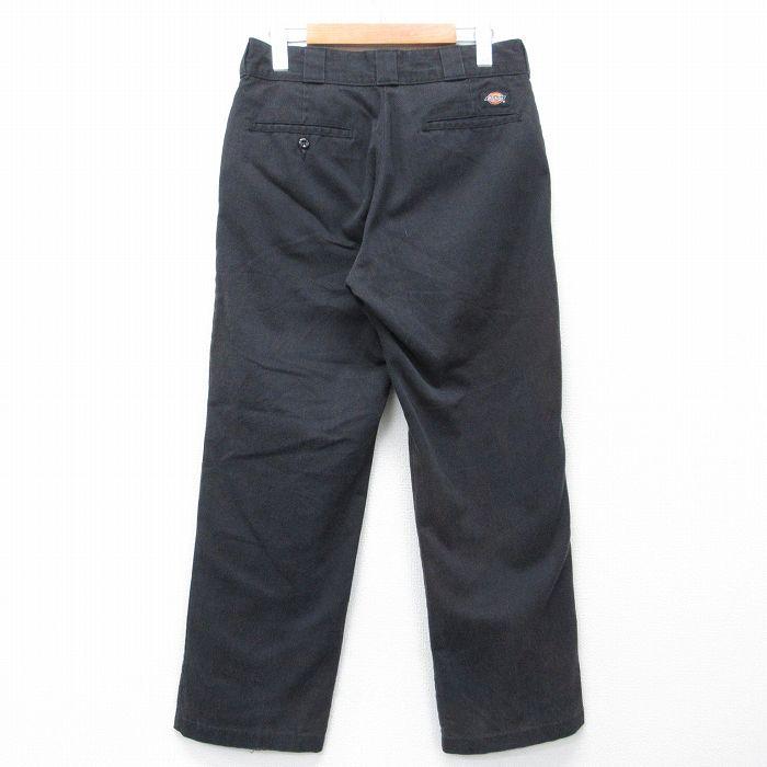 ディッキーズ　USA 製　ワークパンツ W32 DICKIES ビンテージ Dickies（ディッキーズ） W32/古着 ワーク パンツ メンズ 874 黒
