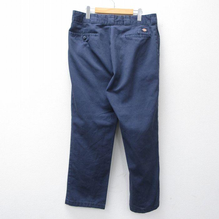 Dickies（ディッキーズ） W36/古着 ワーク パンツ メンズ 874 紺