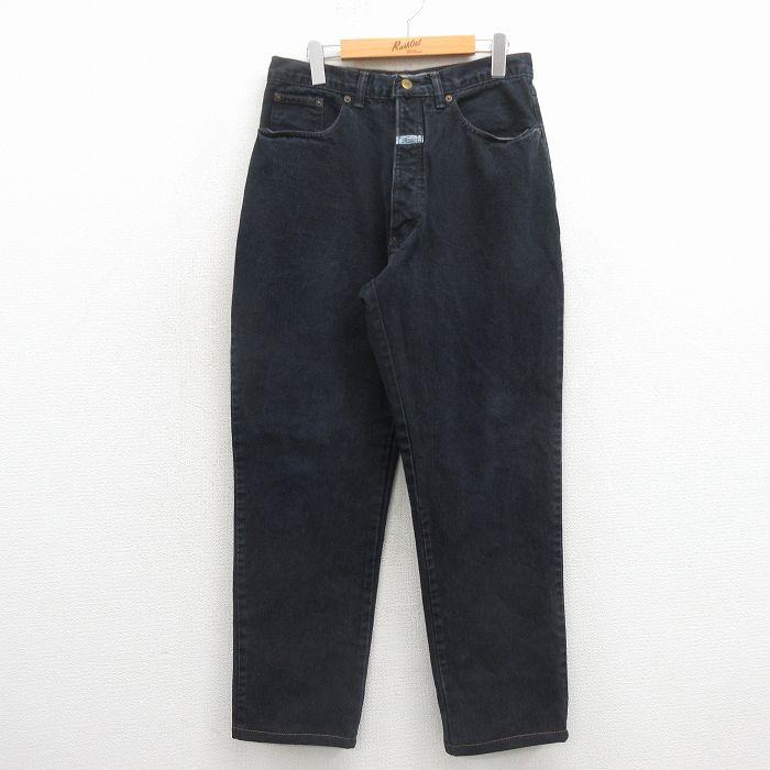 マリテフランソワジルボー　ブラックデニム 20%OFF】W31/古着 マリテフランソワジルボー ジーンズ メンズ 黒