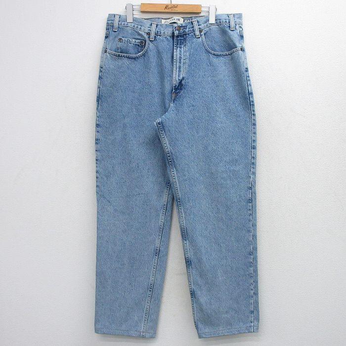 W38/古着 ギャップ GAP ジーンズ メンズ 90年代 90s コットン USA製 紺 デニム 26apr03 GAP（ギャップ） W38/古着 ジーンズ メンズ 90年代 90s コットン USA製