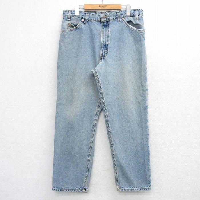 W36/古着 リーバイス Levis ジーンズ メンズ 90年代 90s コットン USA製 薄紺 デニム 26apr03 Levi's（リーバイス） W36/古着 Levis ジーンズ メンズ 90年代 90s