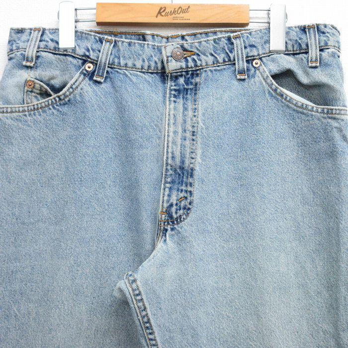W36/古着 リーバイス Levis ジーンズ メンズ 90年代 90s コットン USA製 薄紺 デニム 26apr03 Levi's（リーバイス） W36/古着 Levis ジーンズ メンズ 90年代 90s