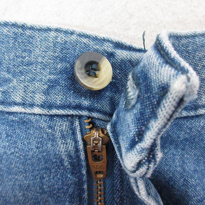 Wrangler（ラングラー） W34/古着 ジーンズ メンズ コットン 紺 デニム 