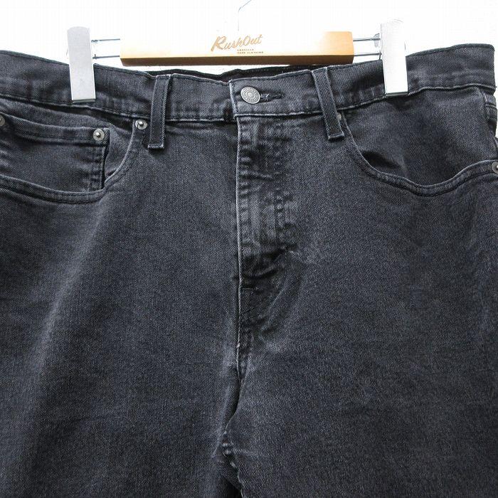 Levi's（リーバイス） W35/古着 Levis 502 ジーンズ メンズ 黒 デニム