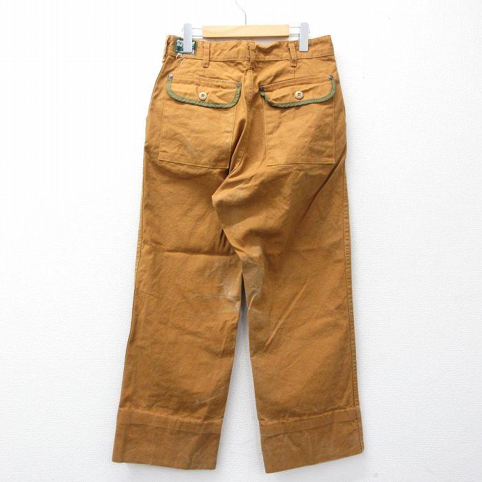 W31/古着 SAFTBAK ハンティング パンツ メンズ 90年代 90s ダック地
