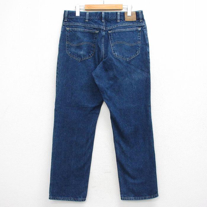 Lee（リー） W36/古着 ジーンズ メンズ コットン 濃紺 デニム 26apr27