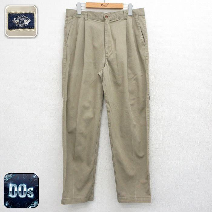 DOCKERS（ドッカーズ） W33/古着 パンツ メンズ 00年代 00s コットン