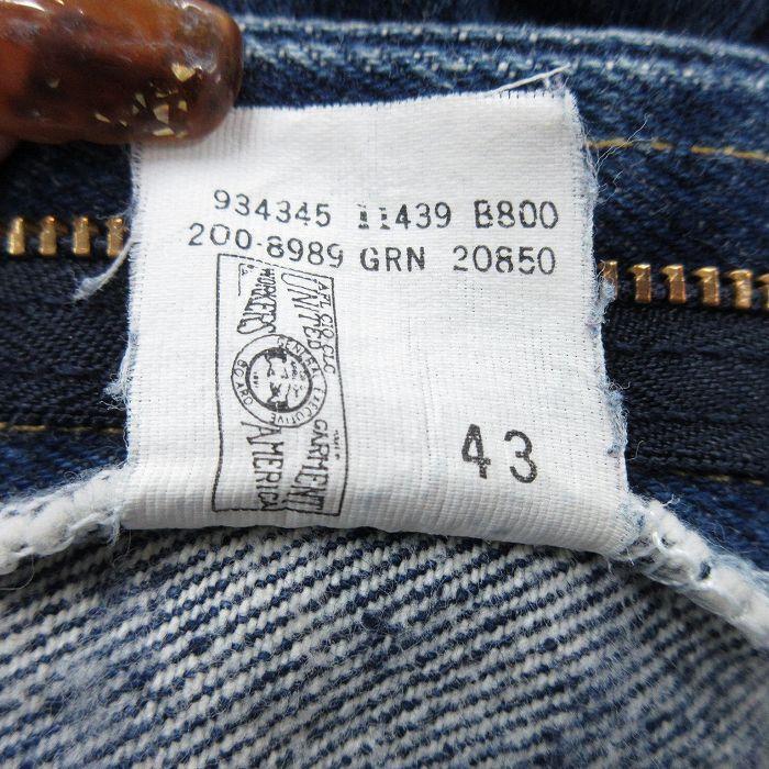 Lee（リー） W30/古着 ジーンズ メンズ 90年代 90s ヒゲ コットン USA
