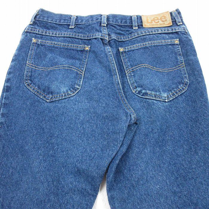 Lee（リー） W30/古着 ジーンズ メンズ 90年代 90s ヒゲ コットン USA
