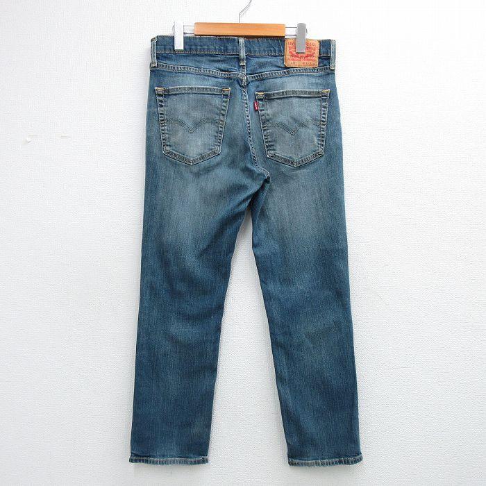 Levi's（リーバイス） W32/古着 Levis 541 ジーンズ メンズ ヒゲ 紺