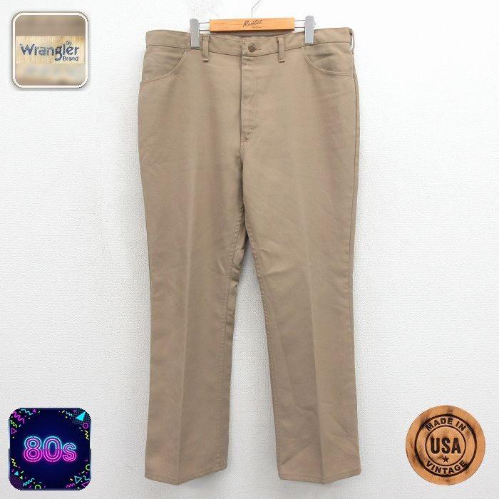 Wrangler（ラングラー） W39/古着 ランチャー パンツ メンズ 80年代 