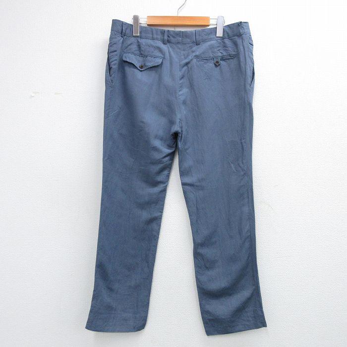 ラルフローレン W36 リネン ポロチノ スラックス 古着 90s 20967 POLO RALPH LAUREN（ポロ・ラルフローレン） W36/古着 ラルフローレン