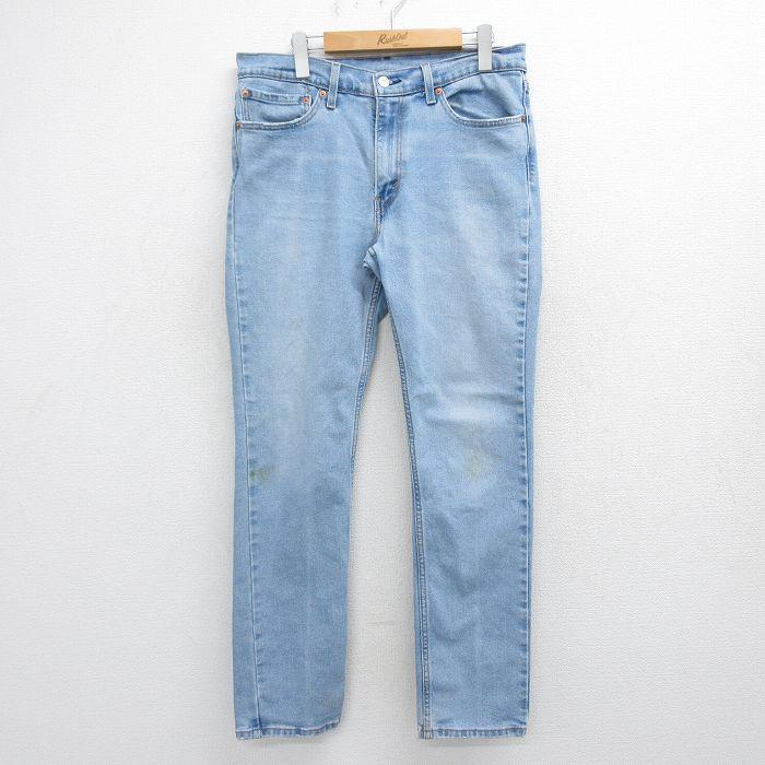 Levi's（リーバイス） W33/古着 Levis 511 ジーンズ メンズ ヒゲ