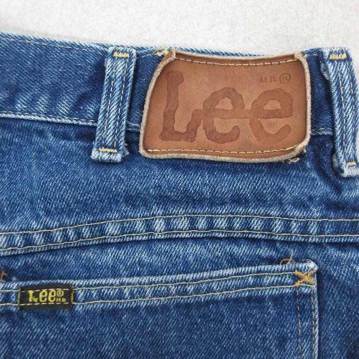 Lee（リー） W34/古着 ジーンズ メンズ 90年代 90s ヒゲ コットン USA
