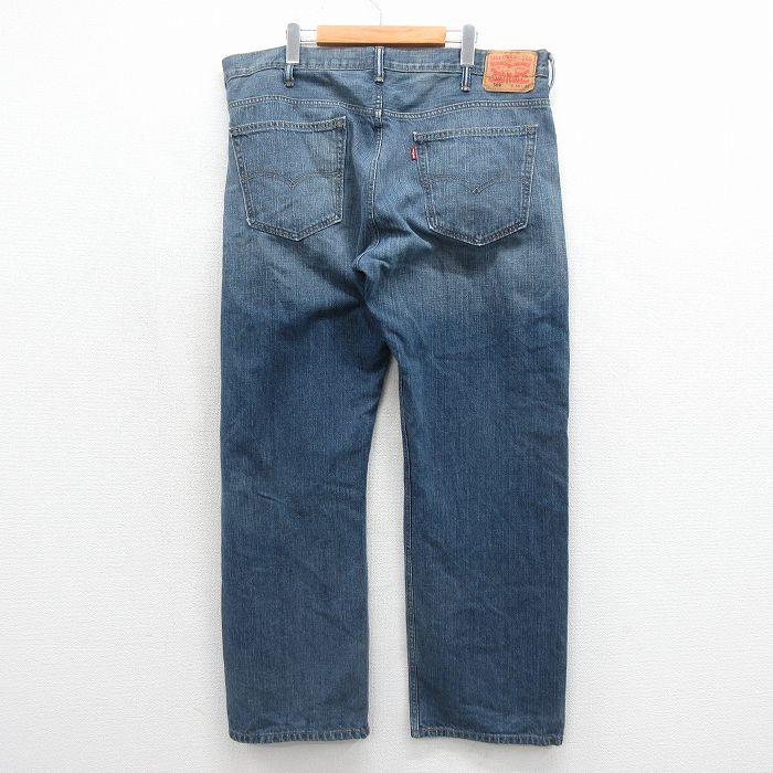リーバイス569 Levis W34 ブルーデニム 青 ボトム 古着 19157 Levi's（リーバイス） W39/古着 Levis 569 ジーンズ メンズ ヒゲ