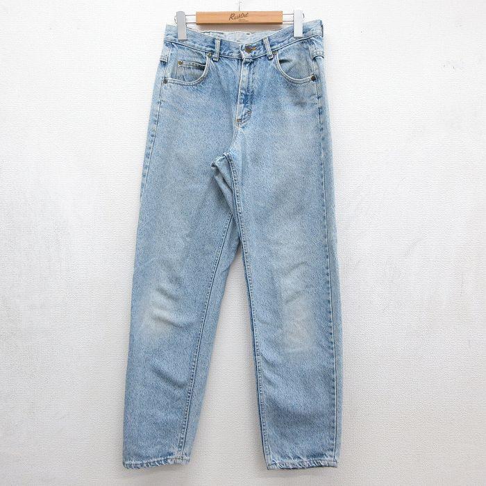 W31/古着 リー Lee ジーンズ メンズ 90年代 90s テーパード コットン USA製 ネイビー デニム 26jun18 Lee（リー） W31/古着 ジーンズ メンズ 90年代 90s テーパード