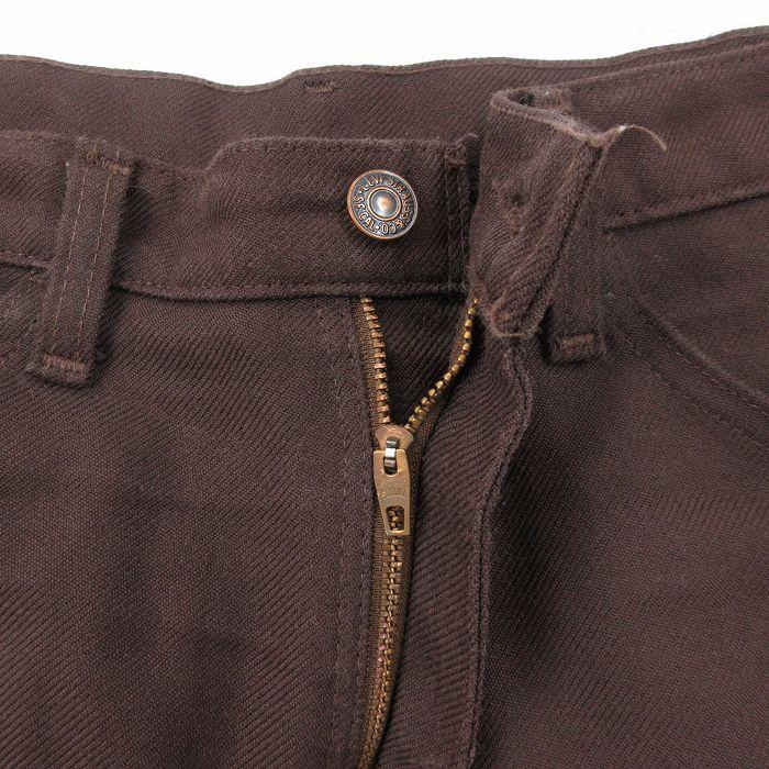 W34/古着 リーバイス Levis 517 パンツ メンズ 80年代 80s フレア ブーツカット USA製 ブラウン 26jun22 Levi's（リーバイス） W34/古着 Levis 517 パンツ メンズ 80年代 80s