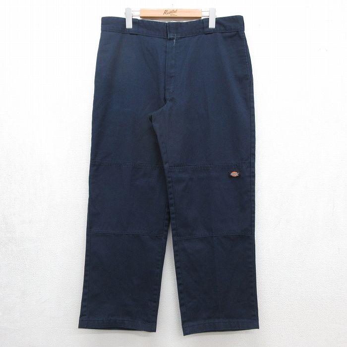 Dickies（ディッキーズ） W36/古着 ワーク パンツ メンズ ダブルニー