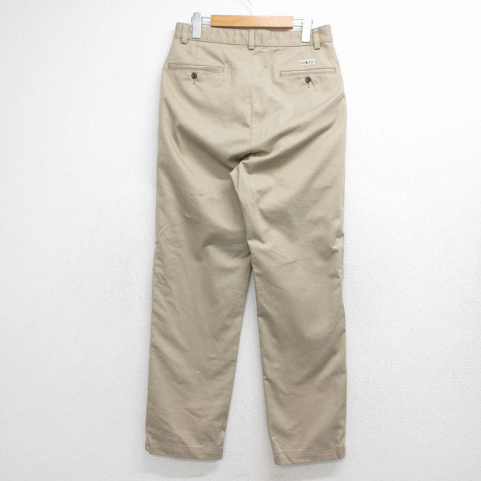 W31/古着 ラルフローレン ブランド チノ パンツ チノパン メンズ 90年代 90s ベージュ【spe】 26jul02 POLO RALPH LAUREN（ポロ・ラルフローレン） W31/古着 ラルフローレン