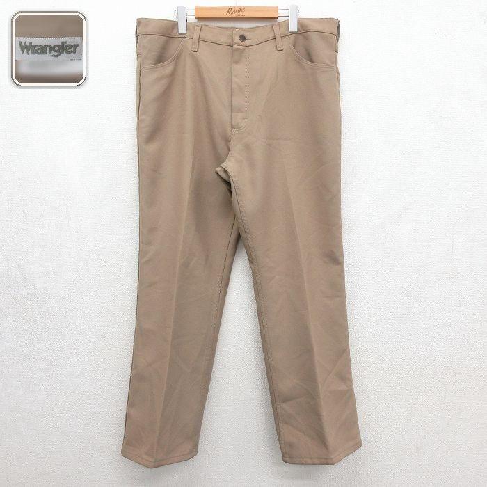 Wrangler（ラングラー） W39/古着 ランチャー パンツ メンズ ベージュ