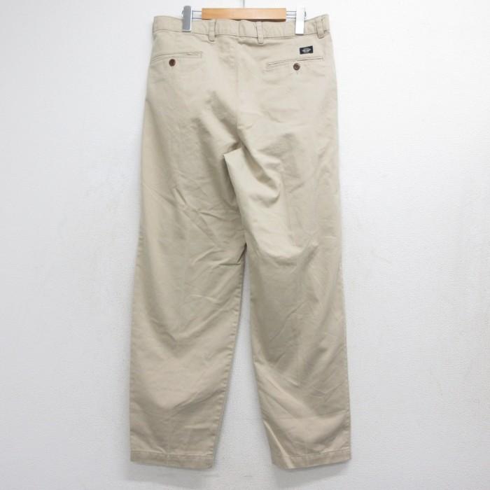 W34/古着 DOCKERS ドッカーズ パンツ メンズ 90年代 90s ツータック