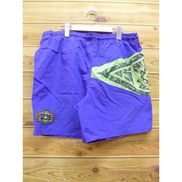 W35 古着 水着 スイム ショーツ ショート パンツ 紫系 パープル 18may25 中古 メンズ ボトムス 短パン ショーパン ハーフ Pas 古着屋rushout 通販 Yahoo ショッピング