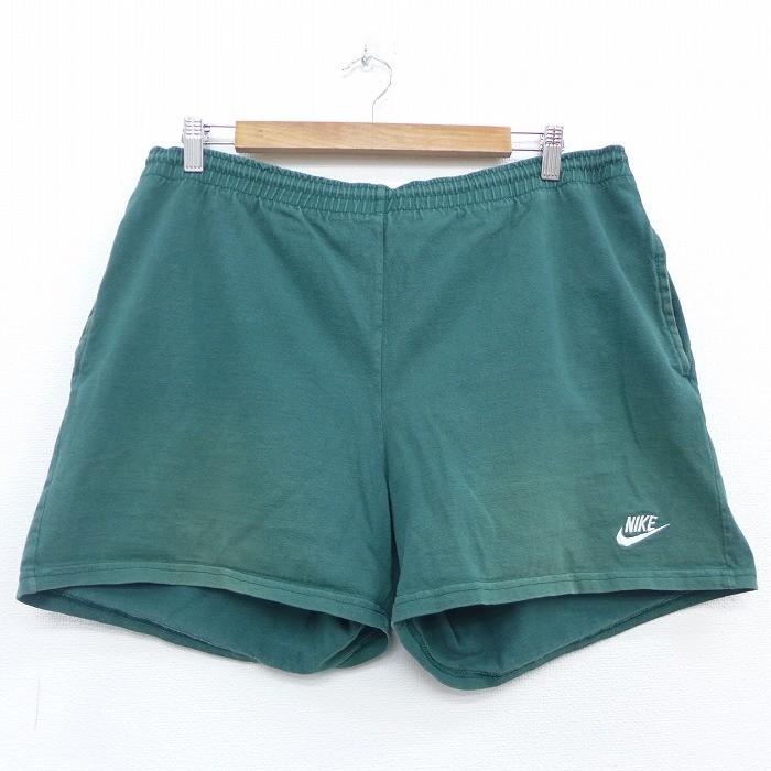 NIKE W36/古着 ショート パンツ ショーツ 90s ナイキ ワンポイントロゴ 