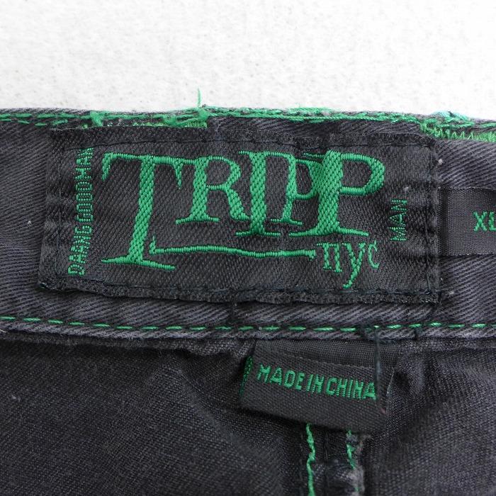 W36/古着 ショート ボンテージ パンツ ショーツ 00s TRIPP NYC 