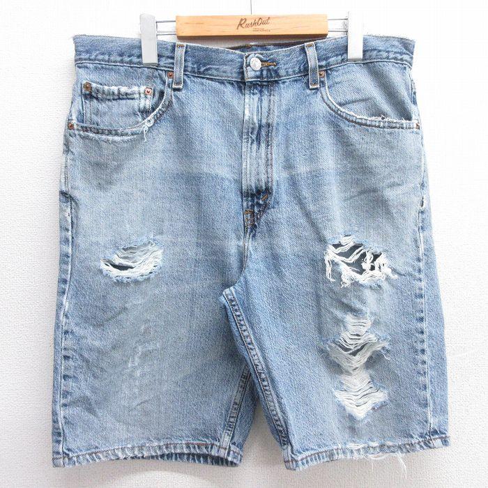 Levi's 502 デニムショーツ W36 L14 Levi's 502 デニムショートパンツ W32 L36 - メルカリ